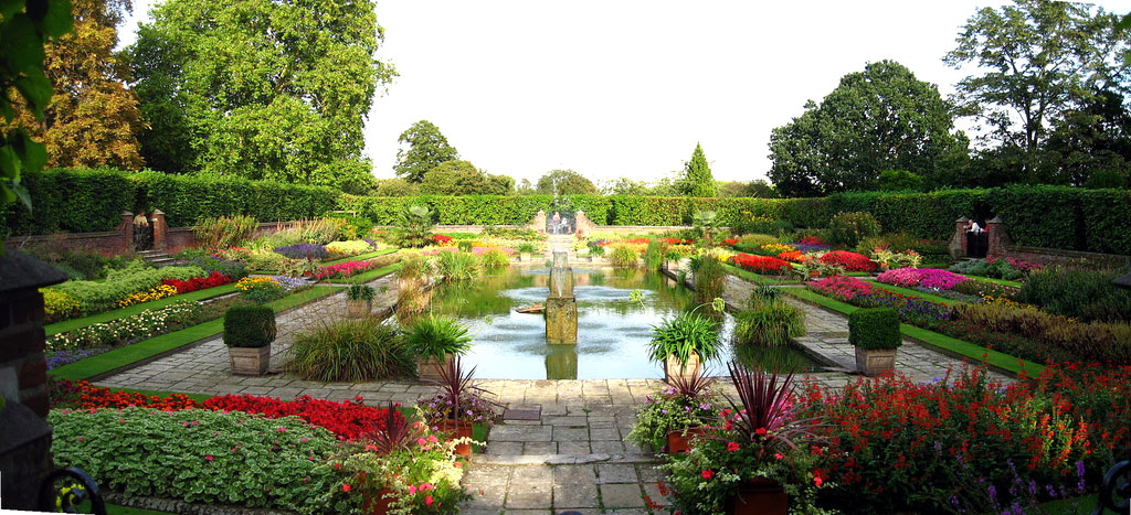 Fontaine de Diana dans les jardins de Kensington